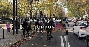 👻 Sunday Afternoon Walk around Chiswick High Road | Lively West London Walk 🎉