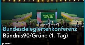 Parteitag von Bündnis'90/Die Grünen (1. Tag)
