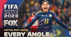 Catalina Usme's GAME-WINNING goal for Colombia vs. Jamaica | Every Angle 🎥