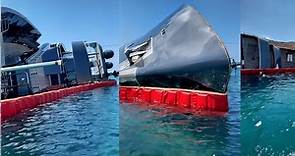 Grecia, il mega-yacht di James Bond sbatte sullo scoglio e affonda: soccorse 5 persone