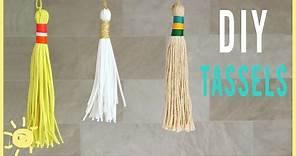 DIY | How To Make Tassels (Perfect for Back to School!!)