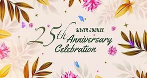 Silver Jubilee Invitation I 25th Wedding Anniversary Invite Video | Code-A09