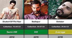 Varun Dhawan All Movies List | Varun Dhawan Hit and Flop Movies