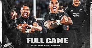 FULL GAME: All Blacks v South Africa (Mt Smart Stadium)