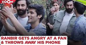 Ranbir Kapoor gets ANGRY and throws his fan's phone; Here's the TRUTH behind the viral video