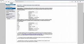 How to Register Online to the NJ Board of Nursing MyLicense Website as a Certified Home Health Aide