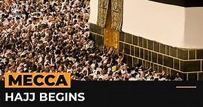 Hajj pilgrimage begins in Mecca, Saudi Arabia | Al Jazeera Newsfeed