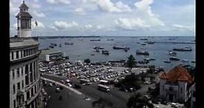 Old Singapore harbour 1960