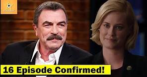 Why did Tom Selleck change scene for Abigail Hawk in Blue Bloods?