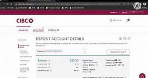 How to Get Void Cheque or Direct Deposit Form Online | CIBC Bank