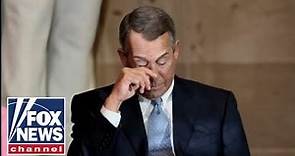 Boehner and crying: A DC tradition
