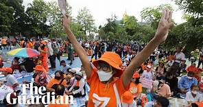 Bangkok: protests begin after Thailand's winning candidate blocked from power