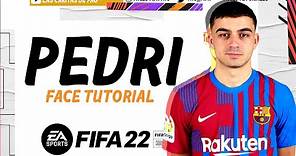 PEDRI FACE FIFA 22 | TUTORIAL | CAREER MODE | PLAYER