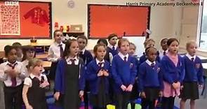 Harris Primary Academy Beckenham choir sing 'Something inside so strong'