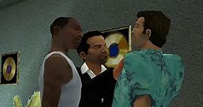 CJ and toni cipriani expose tommy vercetti In GTA SA