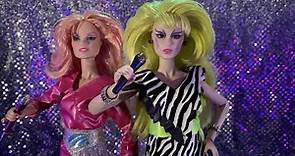 "Jem and the Holograms / The Misfits - JEM DOLLS STOP MOTION- CLICK / CLASH"