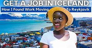 Working In Iceland As A Foreigner 🇮🇸 HOW TO FIND A JOB | Getting 3 offers in 24 hours [My Story]