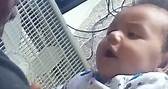 Baby Boy Says "I love you" to Dad Copying His Lip Movements