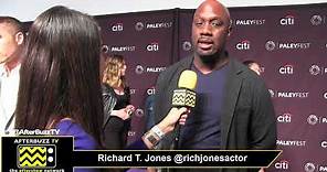 Richard T. Jones at 2018 PaleyFest for "The Rookie"