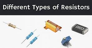 What is Resistor? Different Types of Resistors and Different Characteristics of Resistors