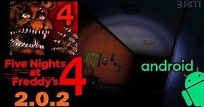 FIVE NIGHTS AT FREDDY'S 4 APK 2.0.2 PARA ANDROID 2024 | ¿Piensas que ya estas a salvo? (UPDATE)