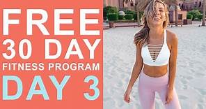 Day 3 | Free 30 Day Fitness Challenge | Full Body Sculpt Pilates