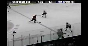Ivan Novoseltsev's sweet wrist shot goal vs Islanders (2002)