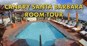 SANTA BARBARA LUXURY BOUTIQUE HOTEL - Kimpton Canary Room Tour