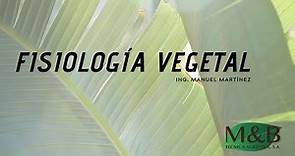 Introducción a la Fisiología Vegetal