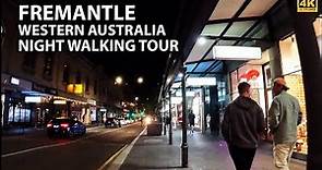FREMANTLE - After Sunset Walking Tour (Perth, Australia) 4K