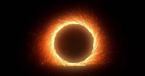 #vfxeffects #blackscreenefeects rotating circle of fire sparkles black screen video