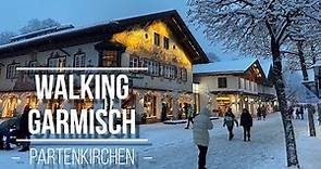 Garmisch Partenkirchen virtual walking tour 4K