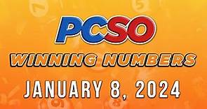 P622M Jackpot Grand Lotto 6/55, 2D, 3D, 4D, and Mega Lotto 6/45 | January 8, 2024