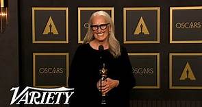 Jane Campion Best Director for 'The Power of the Dog' Full Backstage Speech