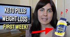 Keto Pills Weight Loss First Week Results (BEFORE and AFTER)