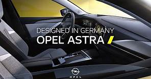 New Opel Astra: Designed in Germany
