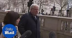 'I've enjoyed it immensely: Sir Patrick McLoughlin sacked - Daily Mail