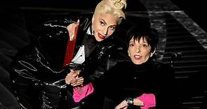 Liza Minnelli was jolly on her way to controversial Oscars in video