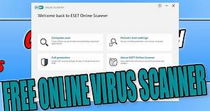 How To Run A Free Online Virus Scan On Your PC or Laptop Tutorial