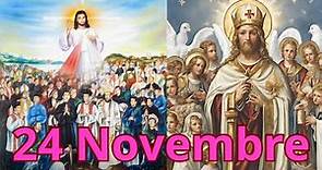 Il Santo del Giorno 24 novembre . Onomastico del 24 Novembre