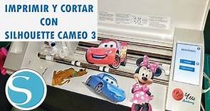 Imprimir y Cortar con Silhouette CAMEO 3. ( Vídeo tutorial ) en español.