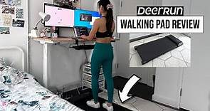 Best Under Desk Treadmill || Affordable, Compact, & Quiet DeerRun Walking Pad Review