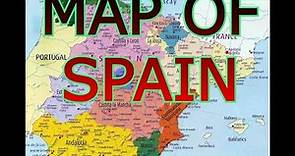 MAP OF SPAIN