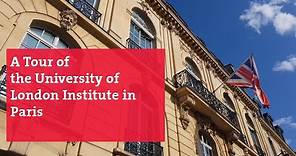 A tour of the University of London Institute in Paris