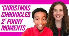Christmas Chronicles 2 Netflix Cast Talks Funniest Moments & More