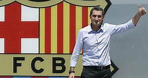 Ernesto Valverde prolonga su contrato con el FC Barcelona - Vídeo Dailymotion