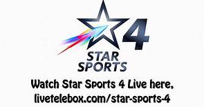 Watch Star Sports 4 Live Streaming Online