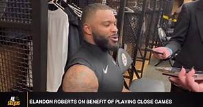 Steelers' Elandon Roberts On Benefit Of Playing Close Games