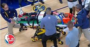 Kemba Walker suffers apparent neck injury vs. Nuggets and leaves on a stretcher | NBA on ESPN