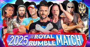 Predicting The Men's WWE Royal Rumble 2025 Way Too Far In Advance